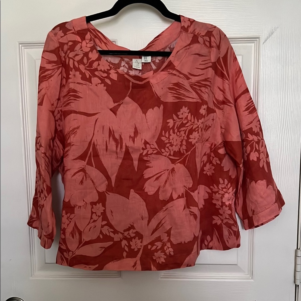 Floral Pink Top
